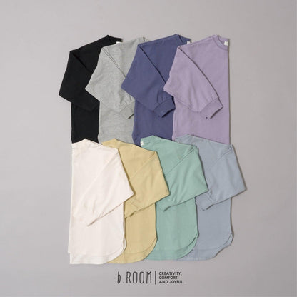 【日常標準服飾系列】寬鬆版型簡約長袖T恤