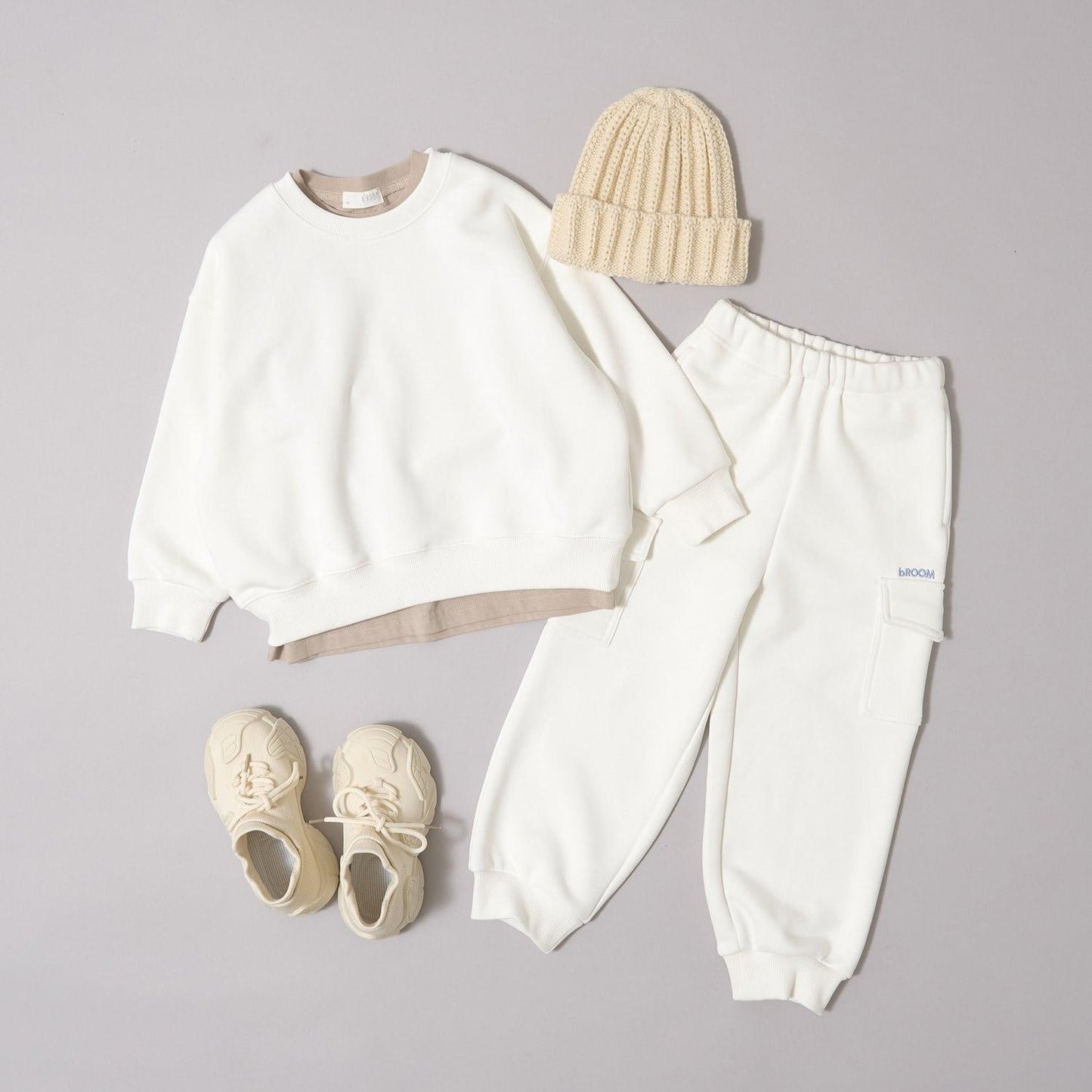 【日常標準服飾系列】【吸水速幹】立體寬鬆衛衣