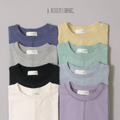 【日常標準服飾系列】寬鬆版型簡約長袖T恤