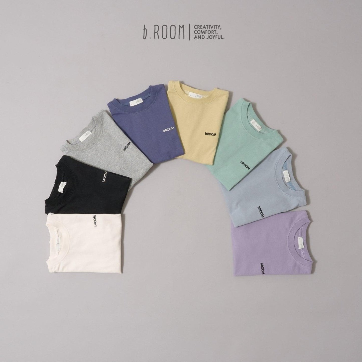 【日常標準服飾系列】寬鬆版型單點簡約長袖T恤