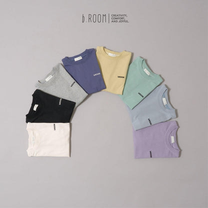 【日常標準服飾系列】寬鬆版型單點簡約長袖T恤