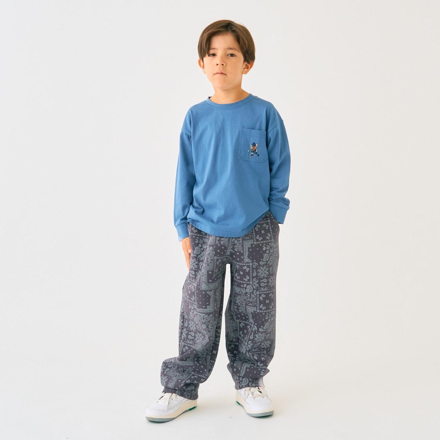 【楽らく】多色錐形休閒褲