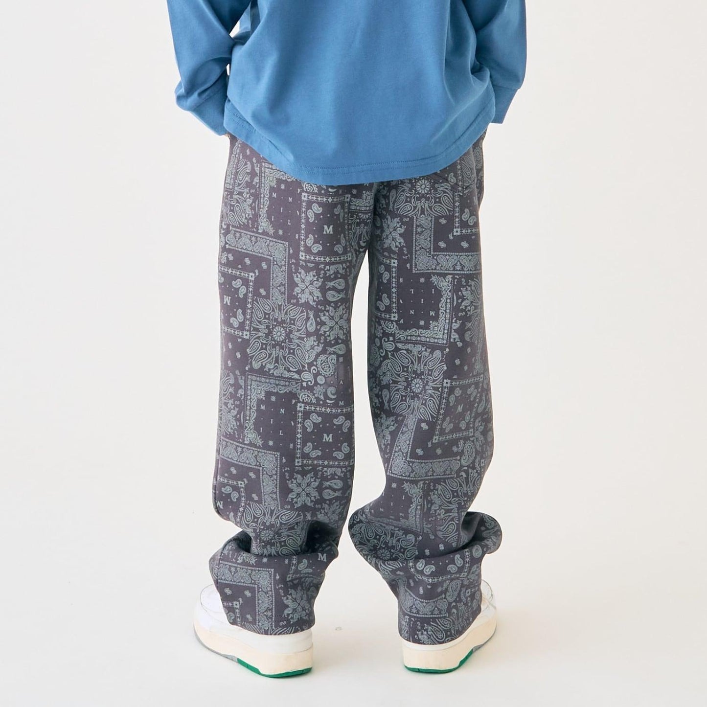 【楽らく】多色錐形休閒褲