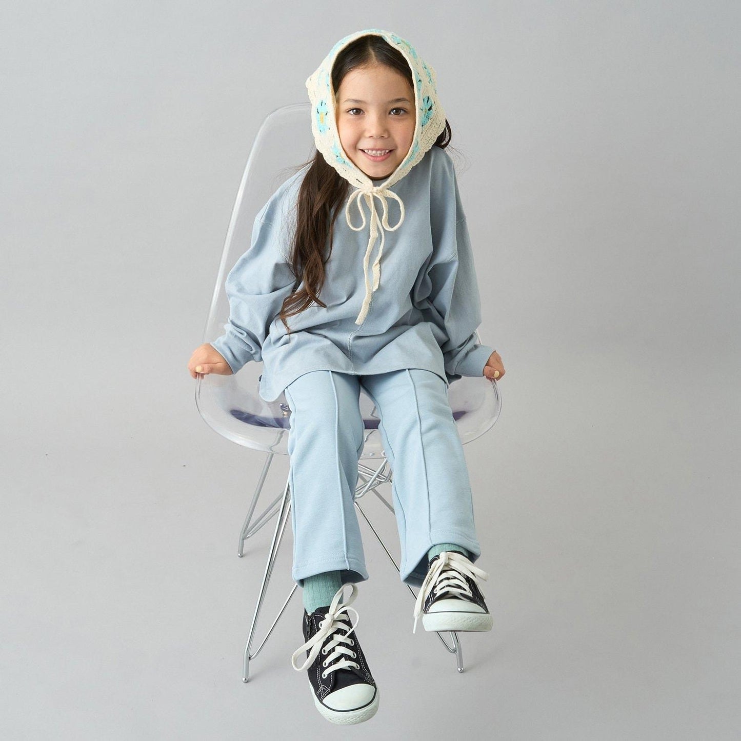 【日常標準服飾系列】【吸水速幹】中線褶皺喇叭休閒褲