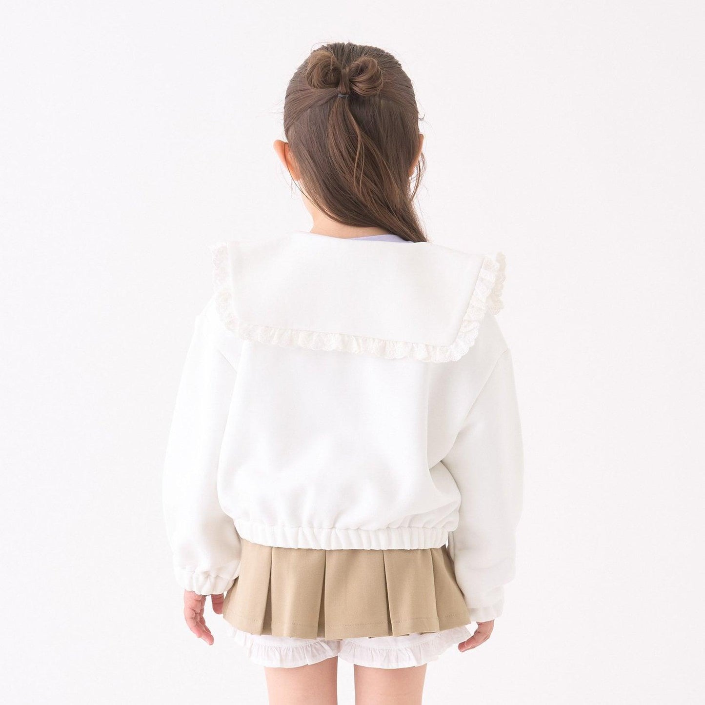 【Lycee mine 芭蕾系列】【可成套搭配】水手領全拉鍊衛衣