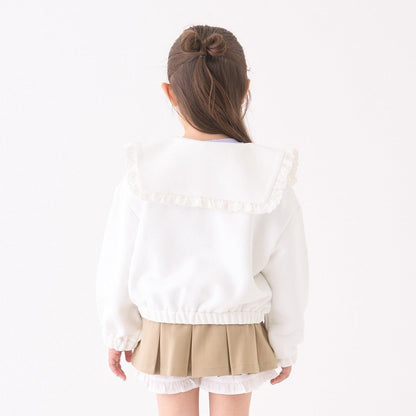 【Lycee mine 芭蕾系列】【可成套搭配】水手領全拉鍊衛衣