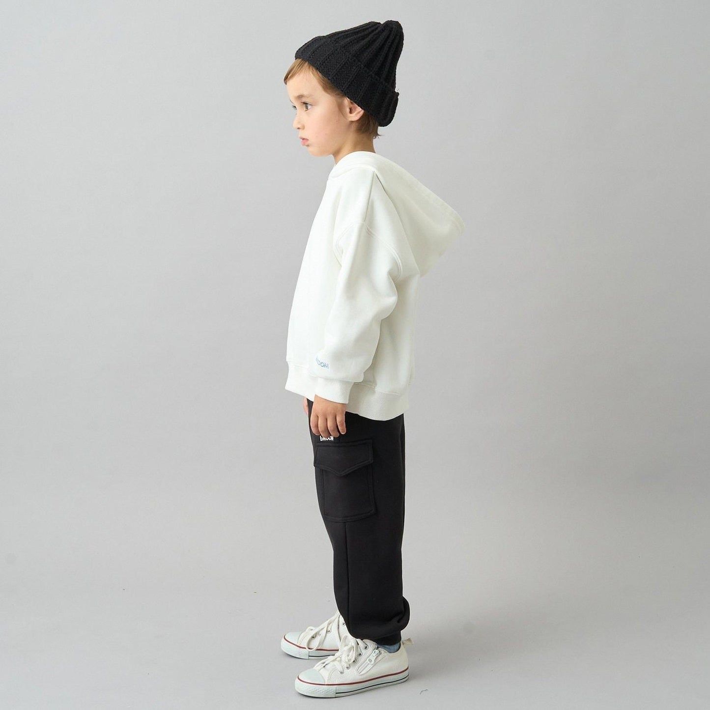 【日常標準服飾系列】【吸水速幹】立體感寬鬆連帽衛衣