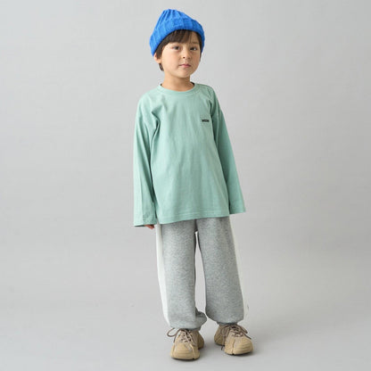 【日常標準服飾系列】【吸水速幹】寬鬆版型側邊條紋衛褲