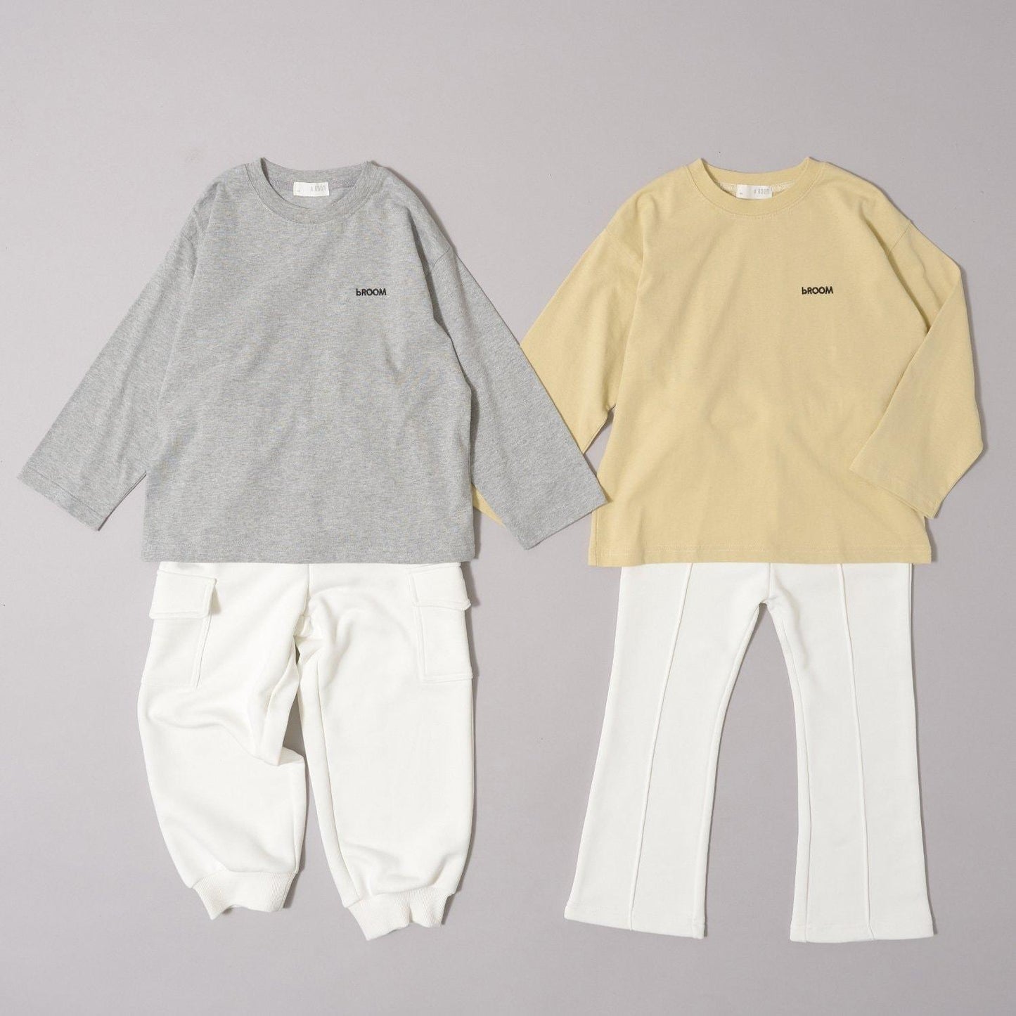 【日常標準服飾系列】寬鬆版型單點簡約長袖T恤