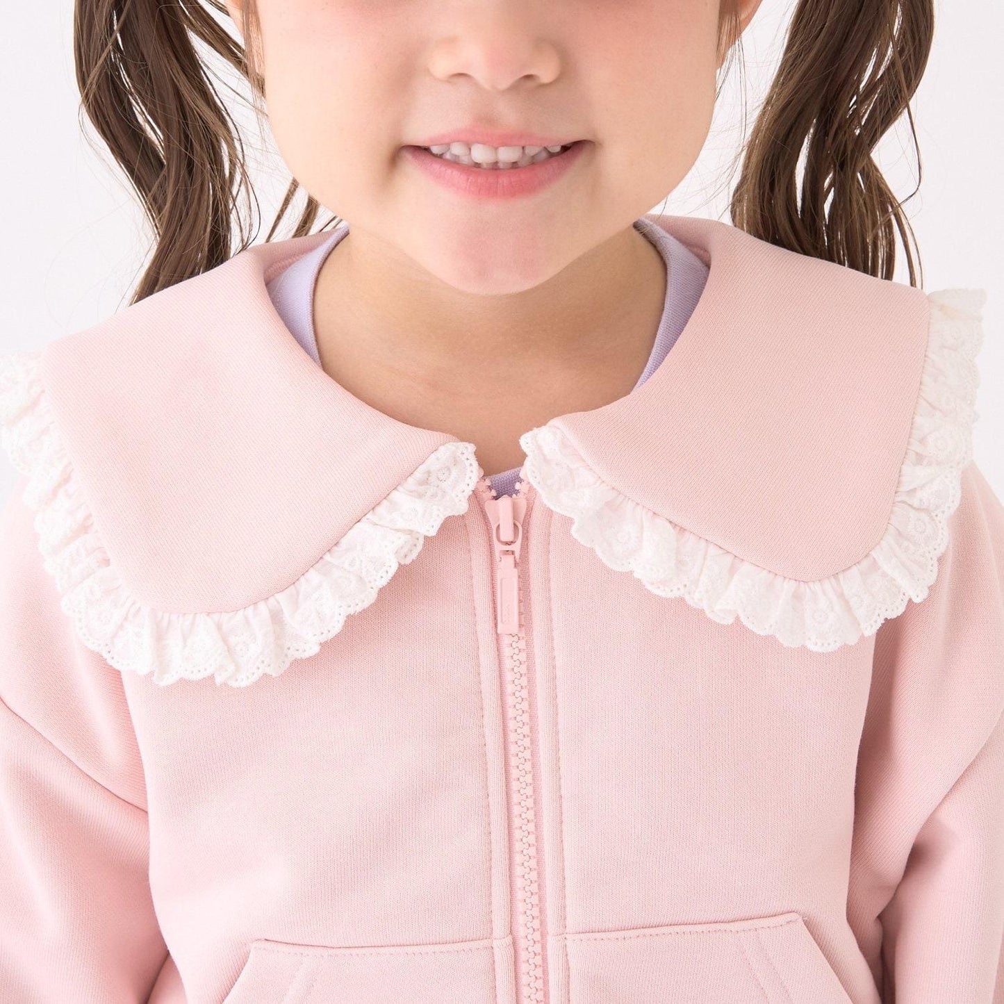 【Lycee mine 芭蕾系列】【可成套搭配】水手領全拉鍊衛衣