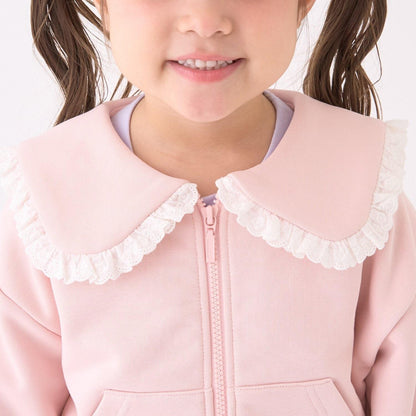 【Lycee mine 芭蕾系列】【可成套搭配】水手領全拉鍊衛衣