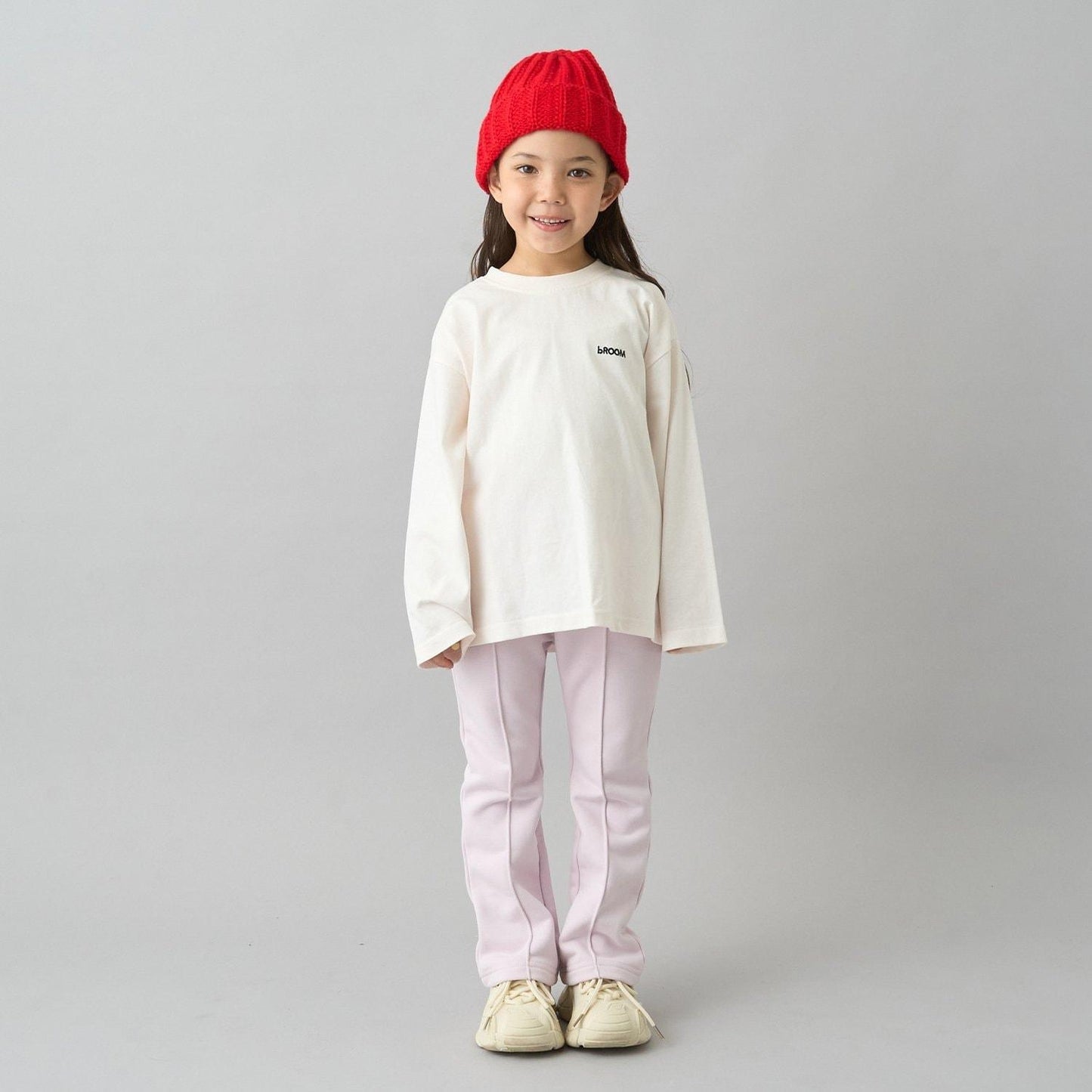 【日常標準服飾系列】寬鬆版型單點簡約長袖T恤