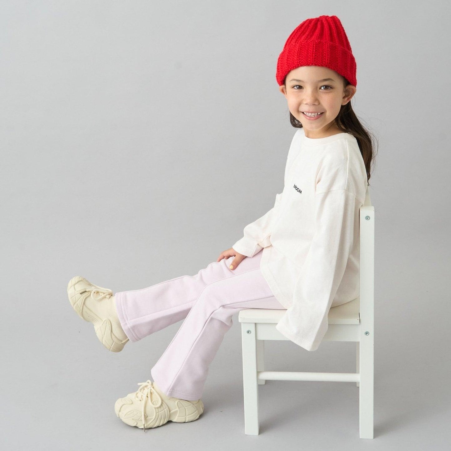 【日常標準服飾系列】寬鬆版型單點簡約長袖T恤