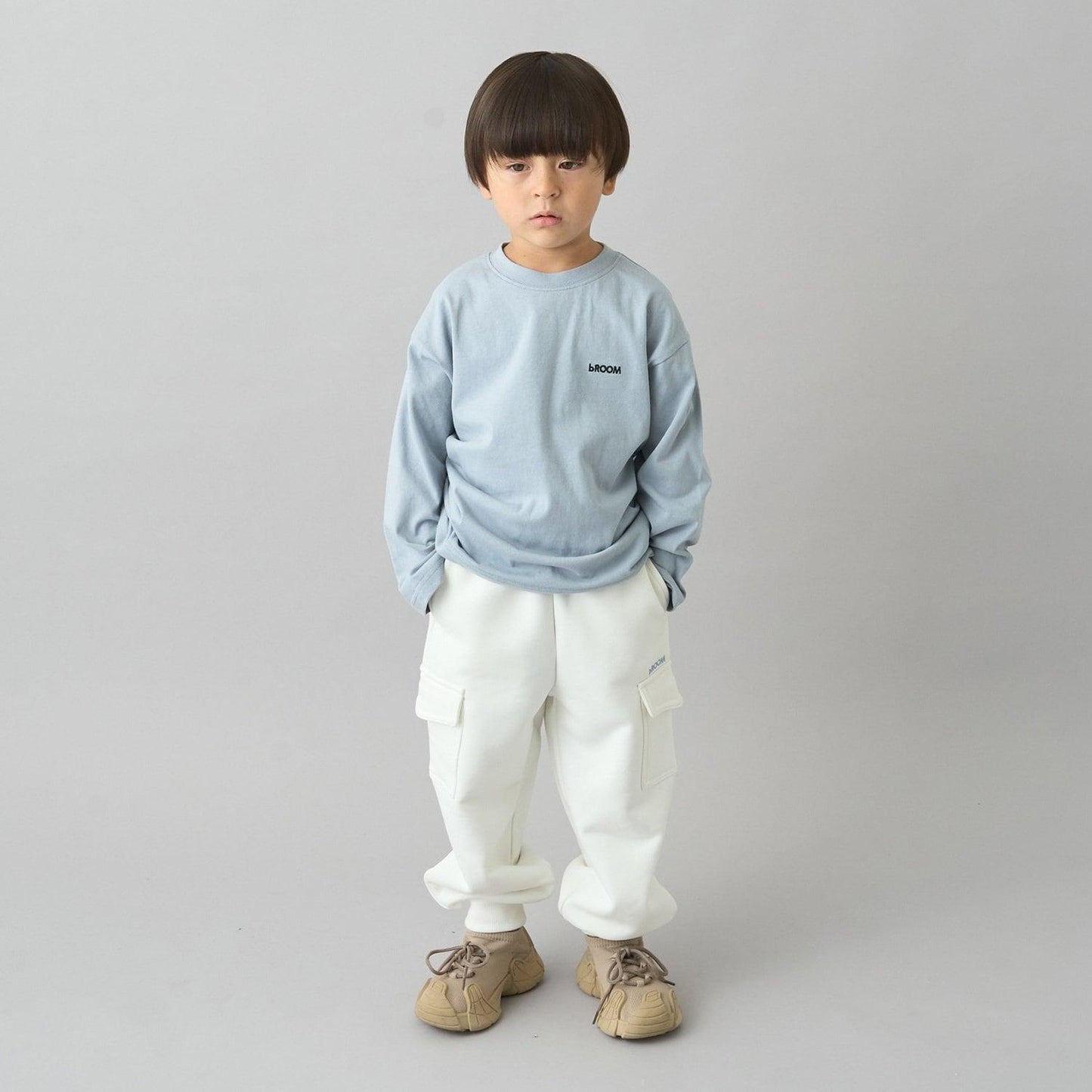 【日常標準服飾系列】【吸水速幹】寬鬆版型工裝衛褲