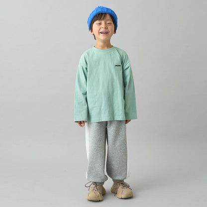 【日常標準服飾系列】寬鬆版型單點簡約長袖T恤