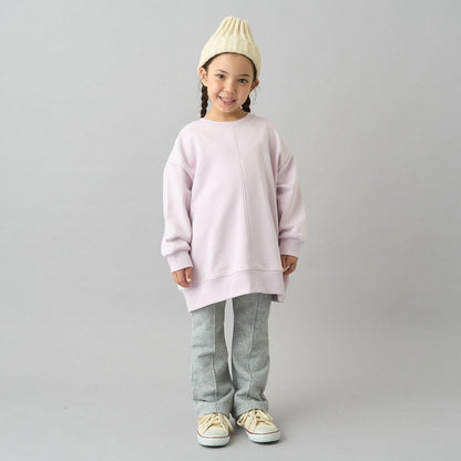 【日常標準服飾系列】【吸水速幹】中線褶皺喇叭休閒褲