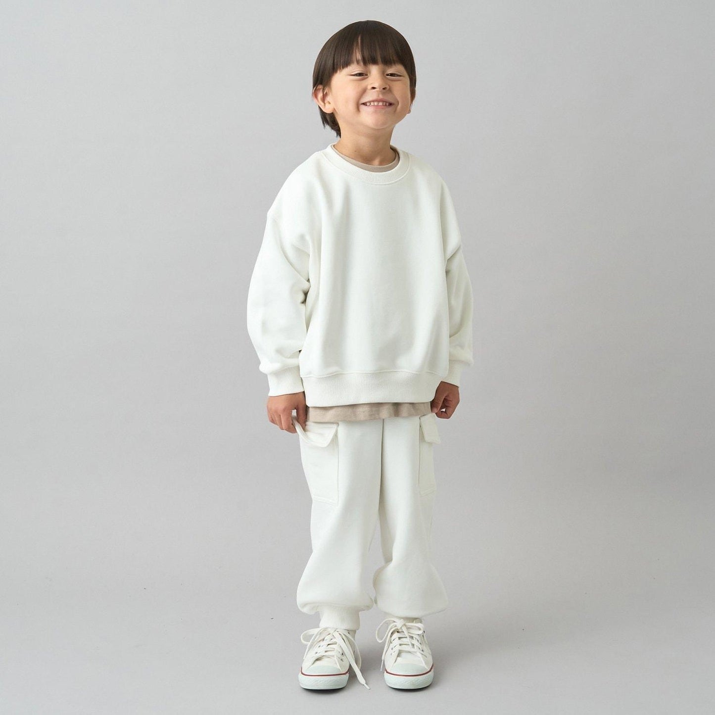 【日常標準服飾系列】【吸水速幹】寬鬆版型工裝衛褲