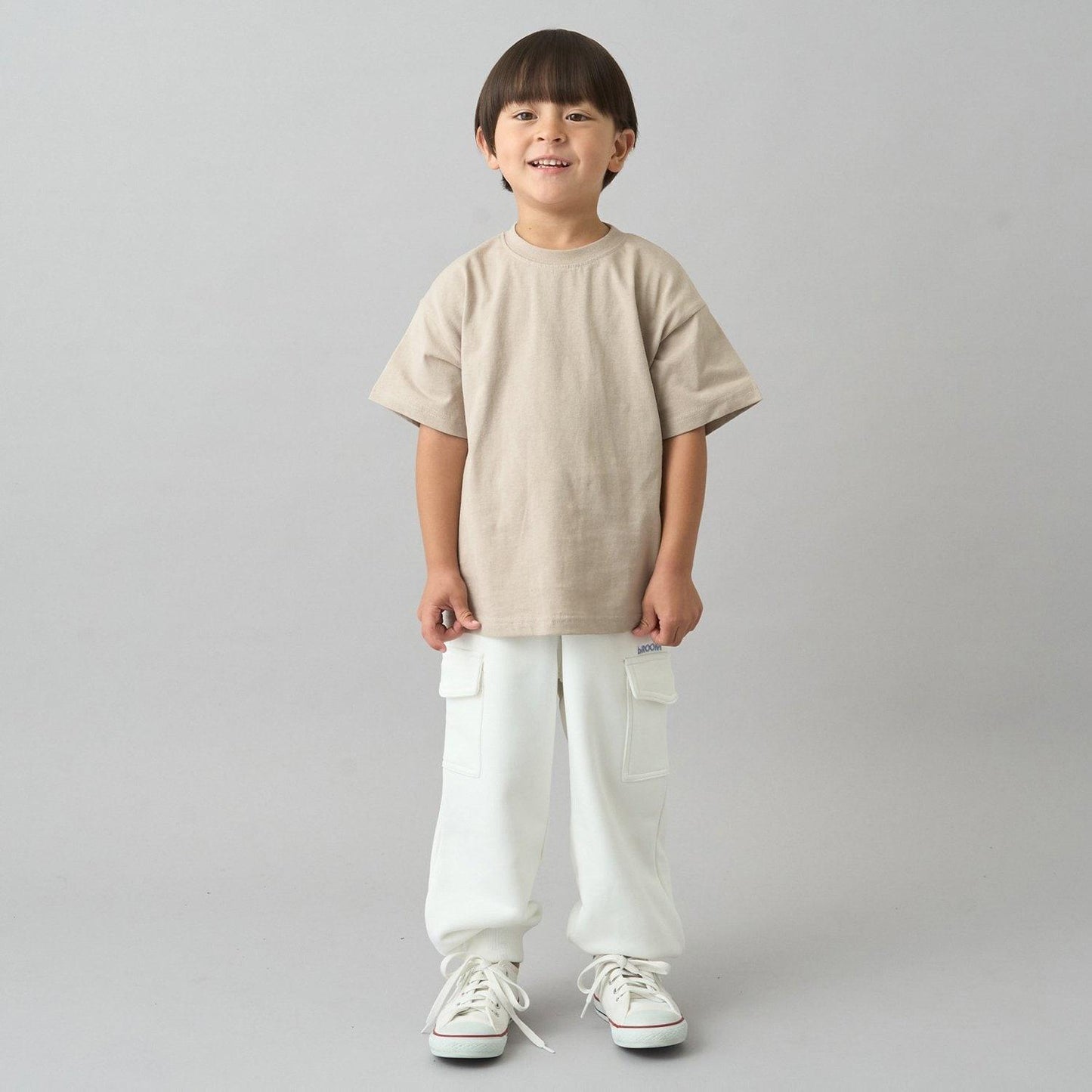 【日常標準服飾系列】【吸水速幹】寬鬆版型工裝衛褲