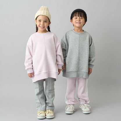 【日常標準服飾系列】【吸水速幹】中線褶皺喇叭休閒褲