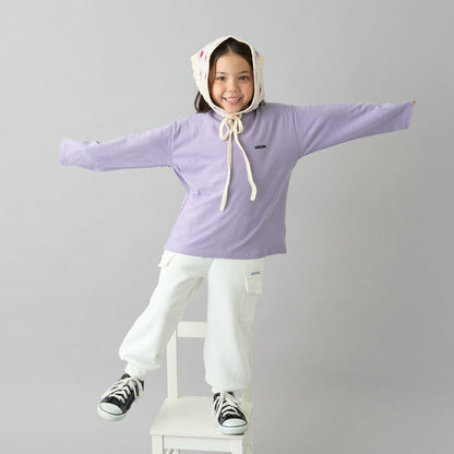 【日常標準服飾系列】寬鬆版型單點簡約長袖T恤