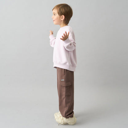 【日常標準服飾系列】【吸水速幹】寬鬆版型工裝衛褲