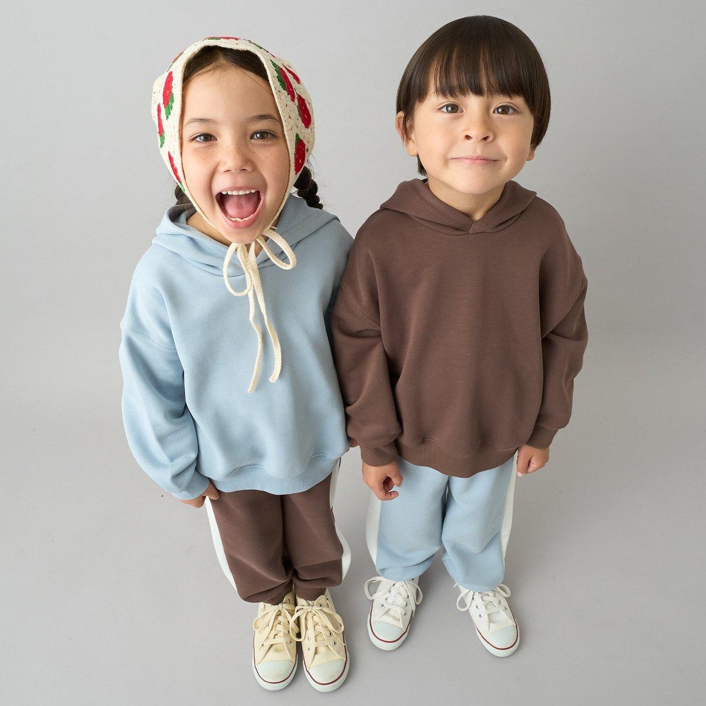 【日常標準服飾系列】【吸水速幹】立體感寬鬆連帽衛衣