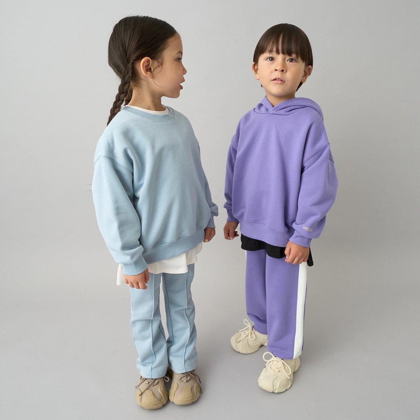 【日常標準服飾系列】【吸水速幹】立體感寬鬆連帽衛衣