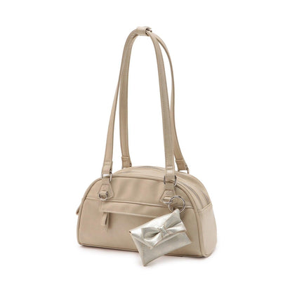 附蝴蝶結收納包波士頓包