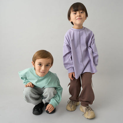 【日常標準服飾系列】寬鬆版型簡約長袖T恤