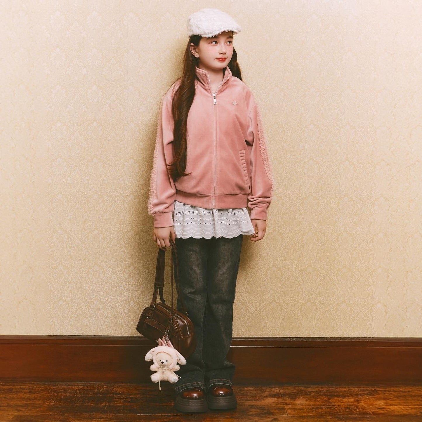 附蝴蝶結收納包波士頓包