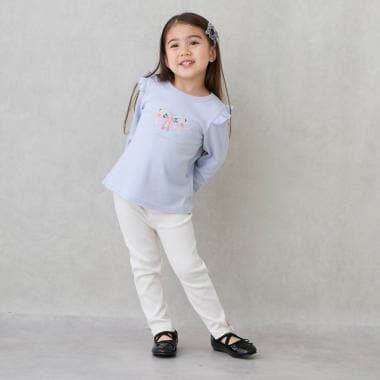 【プティプラ】GIRLS 10分丈打底褲