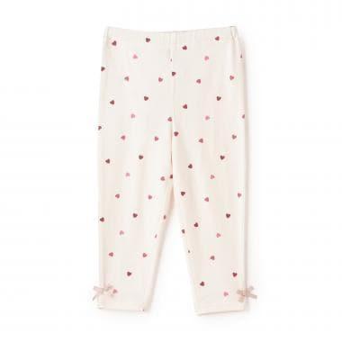 【プティプラ】GIRLS 10分丈打底褲