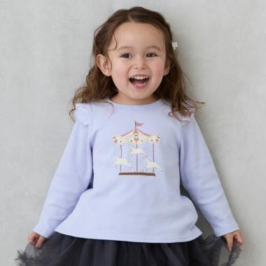 【プティプラ】GIRLS長袖T恤