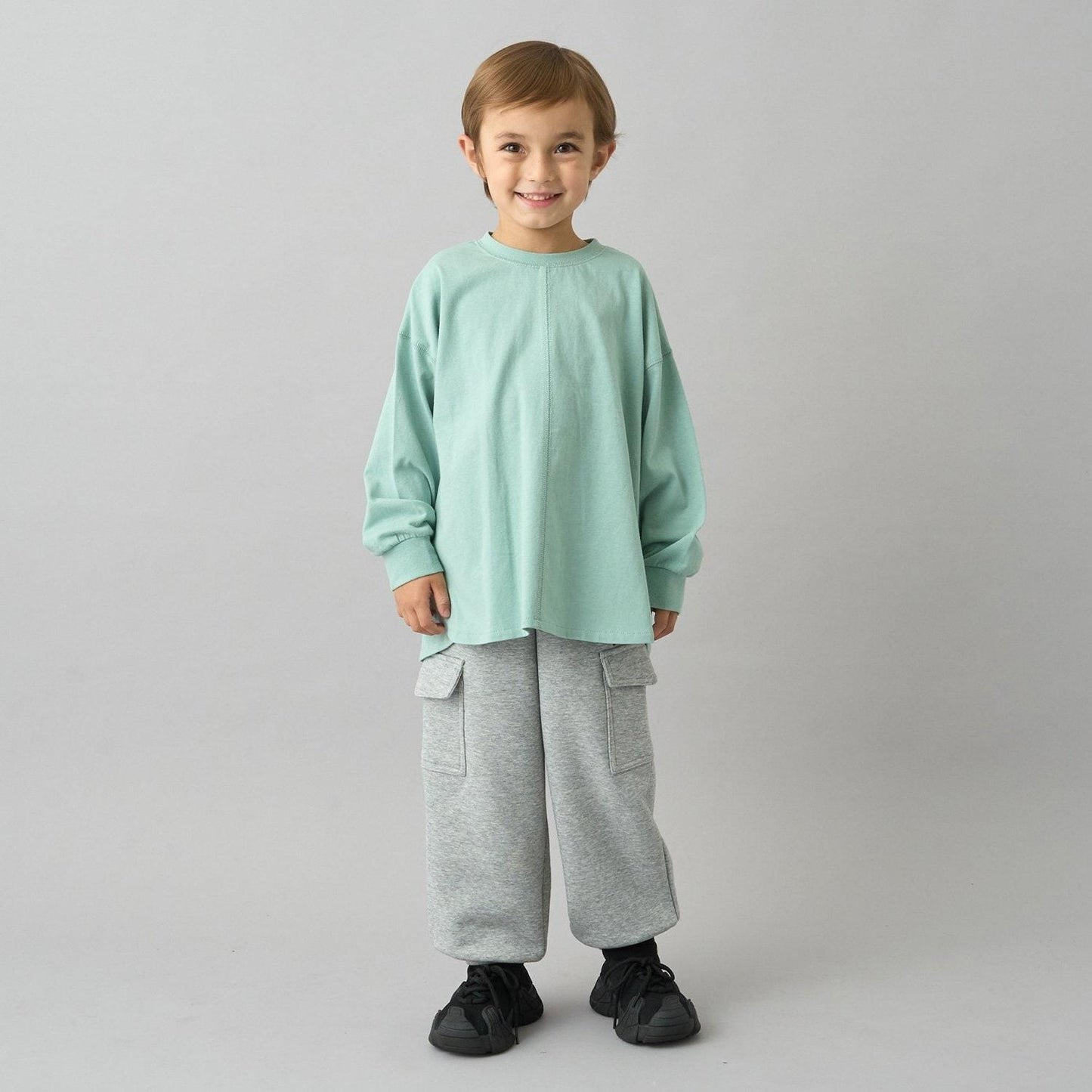 【日常標準服飾系列】【吸水速幹】寬鬆版型工裝衛褲