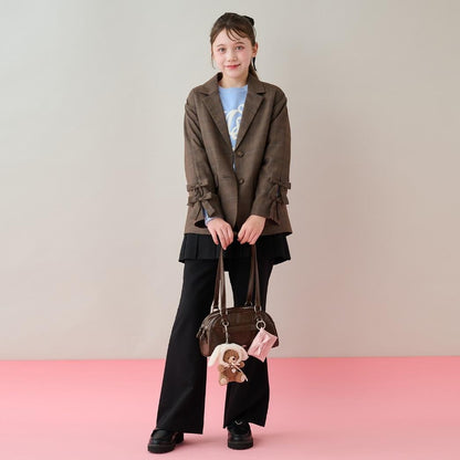 附蝴蝶結收納包波士頓包