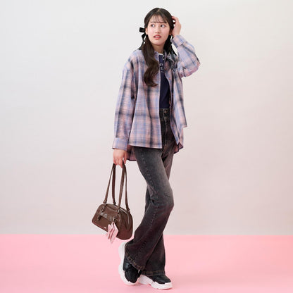 附蝴蝶結收納包波士頓包