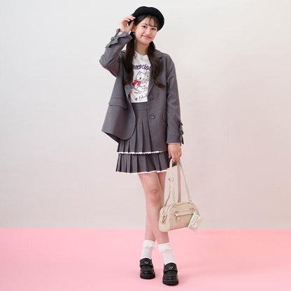 附蝴蝶結收納包波士頓包