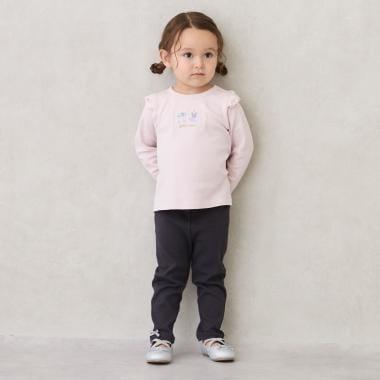 【プティプラ】GIRLS 10分丈打底褲