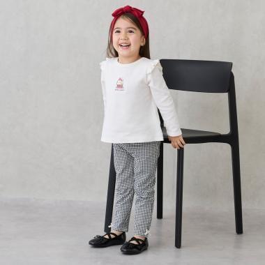 【プティプラ】GIRLS 10分丈打底褲