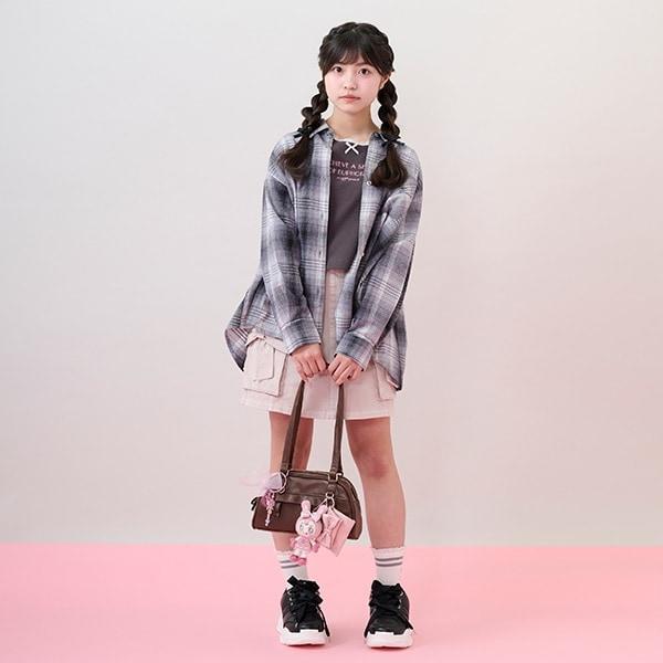 附蝴蝶結收納包波士頓包