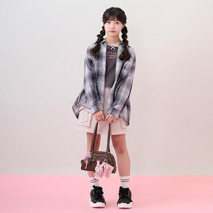 附蝴蝶結收納包波士頓包