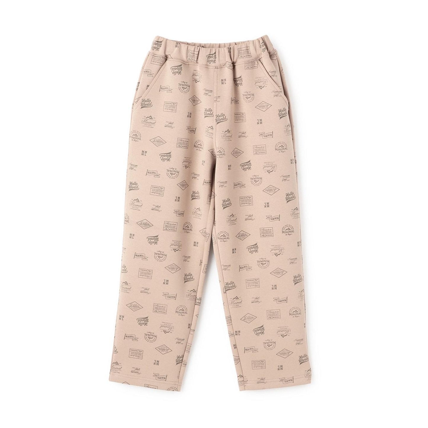 【楽らく】多色錐形休閒褲