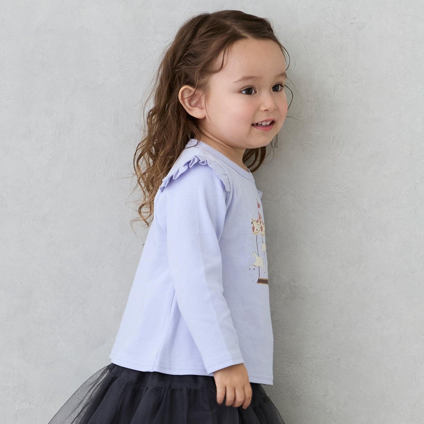 【プティプラ】GIRLS長袖T恤