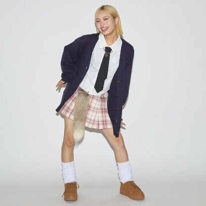 【ラブトキガールコラボ】帶領帶長袖襯衫