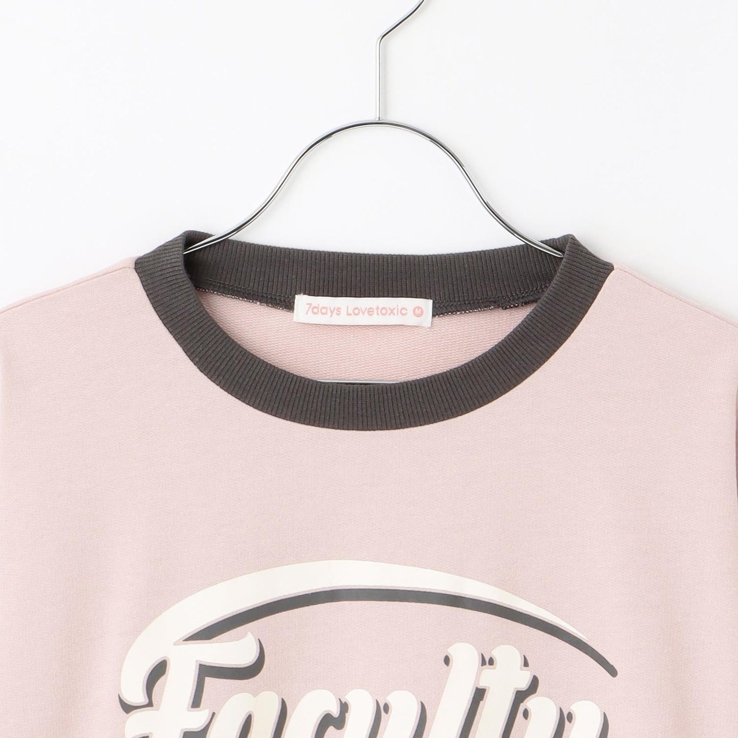 【7days】吸水速幹拼接袖衛衣