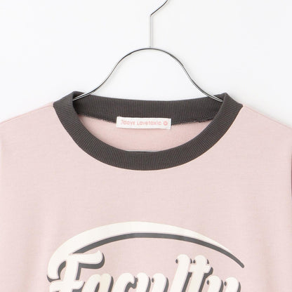 【7days】吸水速幹拼接袖衛衣