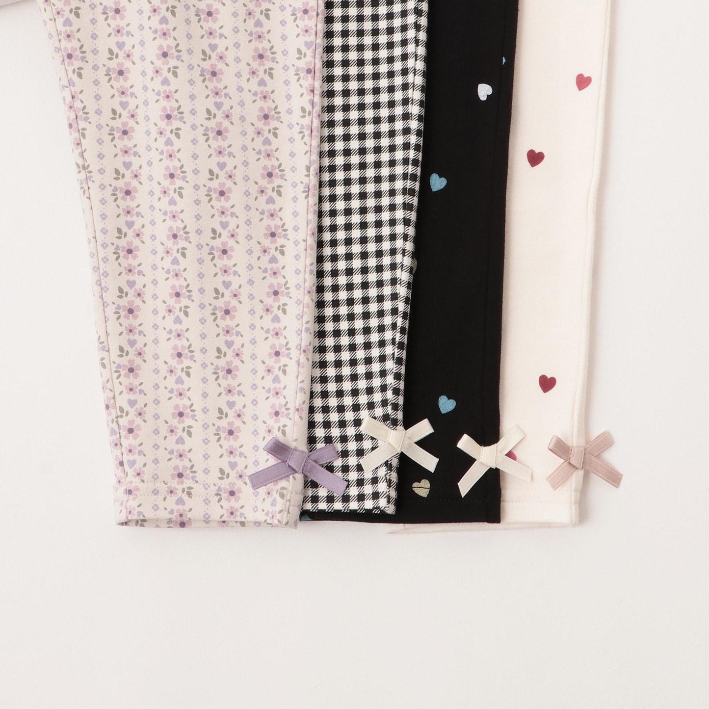 【プティプラ】GIRLS 10分丈打底褲