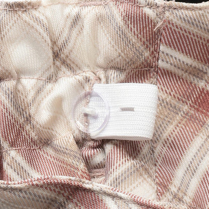 【GOODPRICE】【易護理】帶腰帶格紋百褶裙