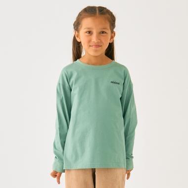 單點裝飾天竺長袖T恤