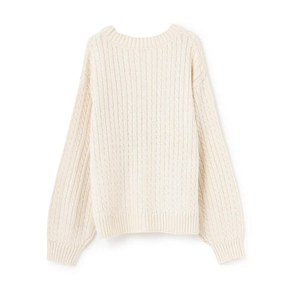 【GOODPRICE】麻花針織開衫